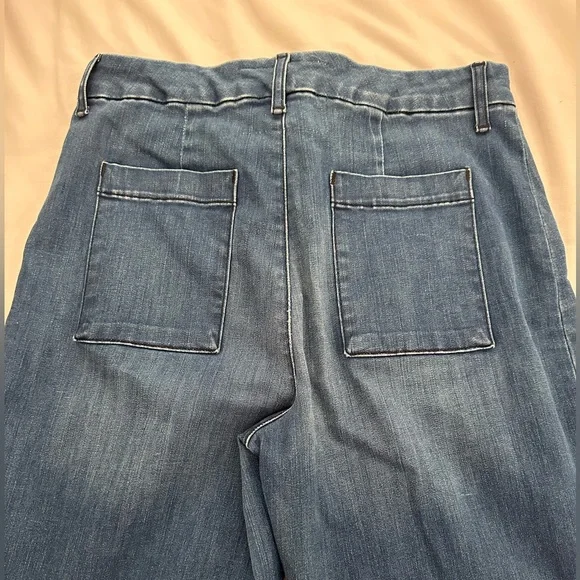 Frank & Eileen Women’s Kinsale Performance Crop Trouser Pants Jeans Size 8 - Picture 4 of 7
